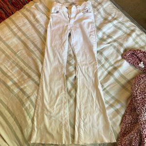White Flare Jeans